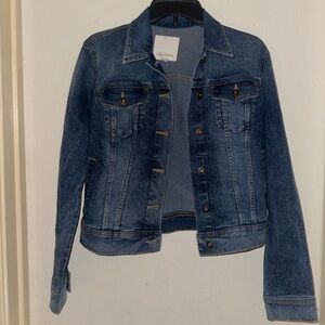 ELLA MOSS DENIM JEAN JACKET MEDIUM BLUE WASH SIZE SMALL